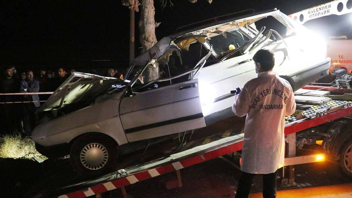 Kazadan sonra TIR sürücüsü olay yerinden kaçtı. 