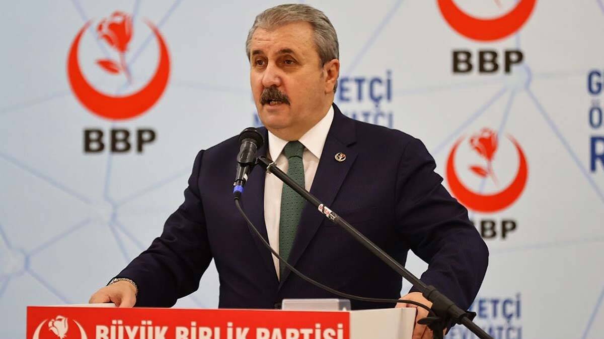 Destici: Batı ne diyor bakacak değiliz