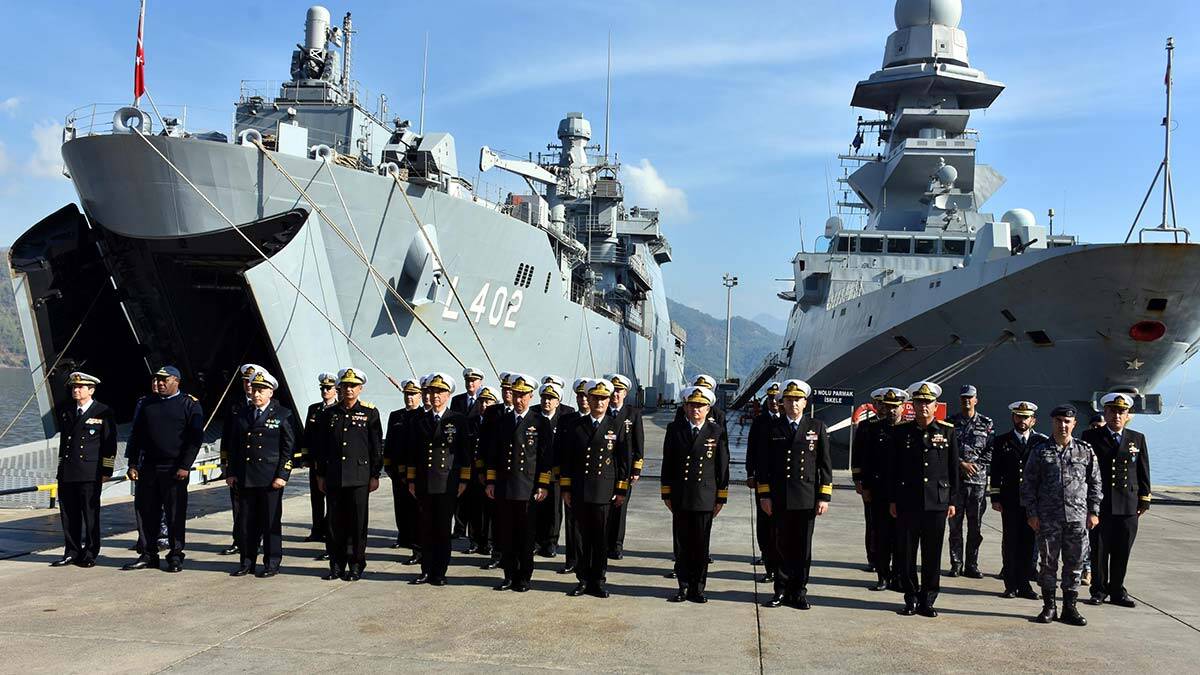 Doğu Akdeniz-2021 tatbikatı başladı