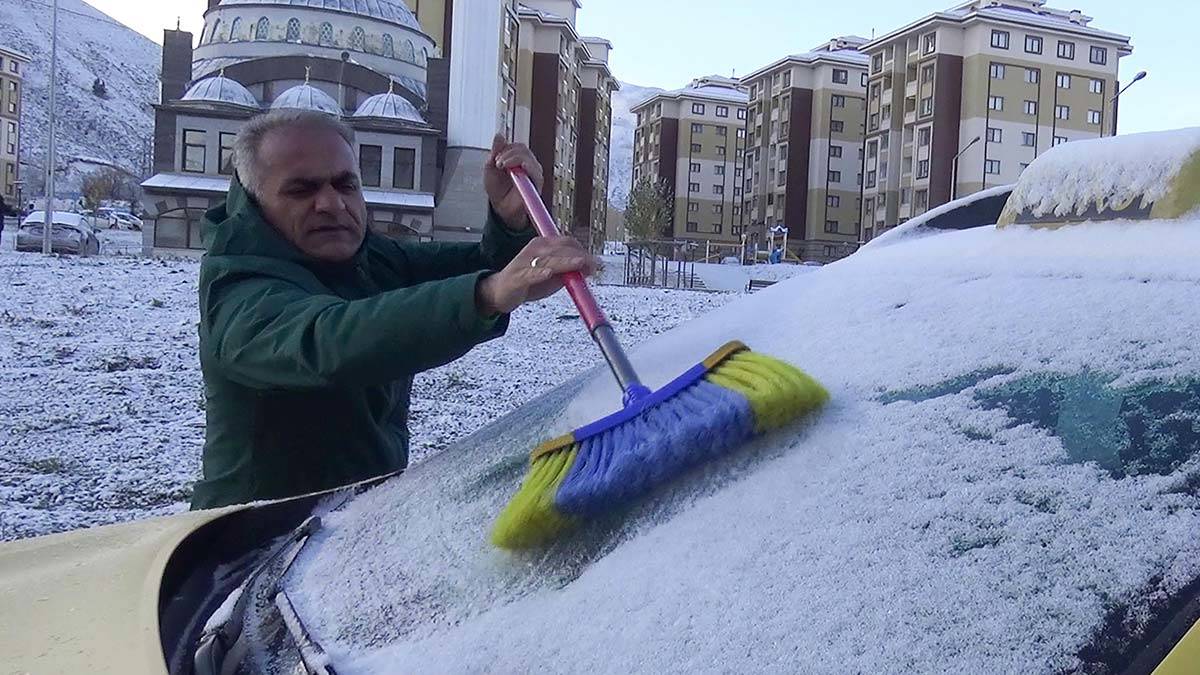 Doğu Anadolu'da soğuk hava etkisi başladı