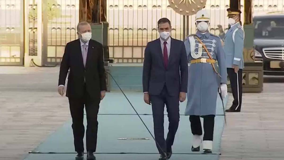 Erdoğan, İspanya Hükümet Başkanı ile bir araya geldi