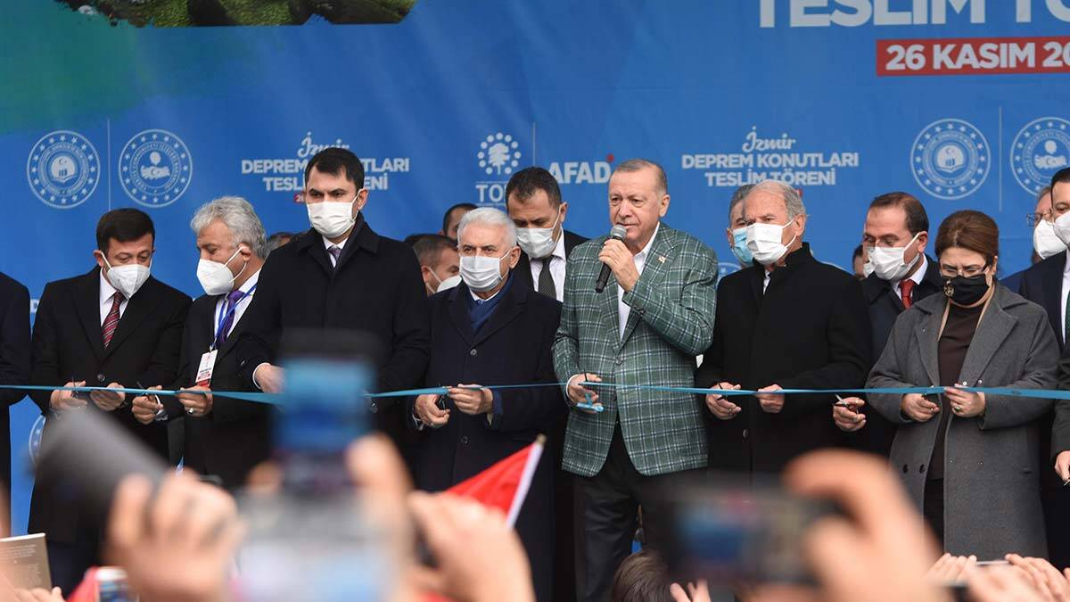 " Hamdolsun ülkemiz dünyanın en hızlı, en etkin, en pratik afet müdahale sistemine sahiptir"