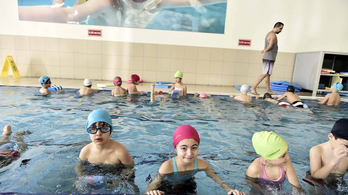 Mamak'ta havuzlar kışa hazır