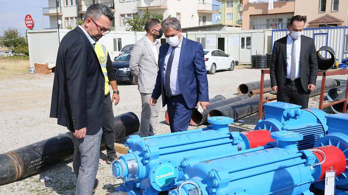 Çubuk ve Akyurt'un içme suyu sorunu çözüldü