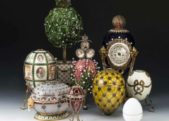 Faberge İmparatorluk Yumurtaları sergileniyor