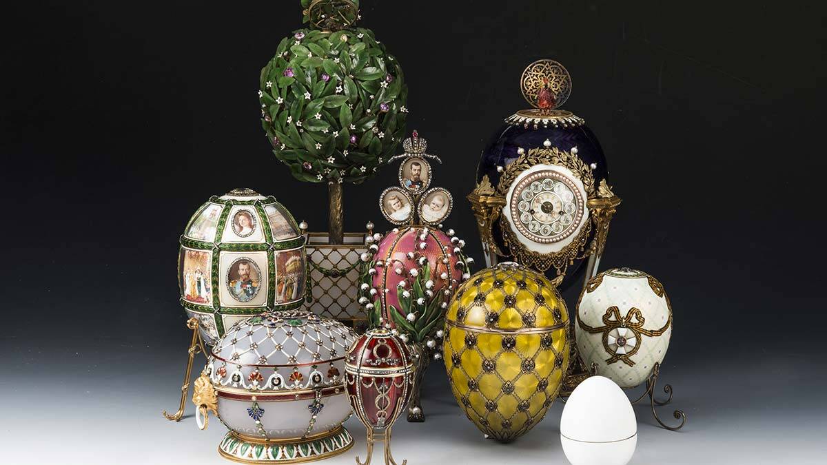 Faberge İmparatorluk Yumurtaları sergileniyor