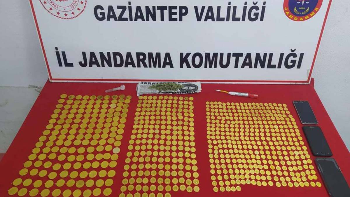 Gaziantep'te sahte altın operasyonu