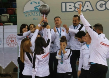 Golbol Avrupa Şampiyonası'nda milliler 2'nci oldu