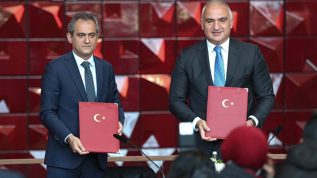 İki bakanlıktan mesleki eğitim iş birliği protokolü