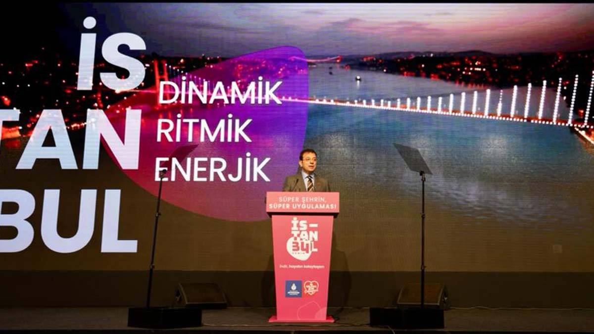 İmamoğlu İstanbul Senin Süper uygulamasını tanıttı