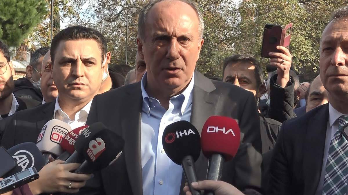 İnce: Şiddetten uzak durun; mizah yapın