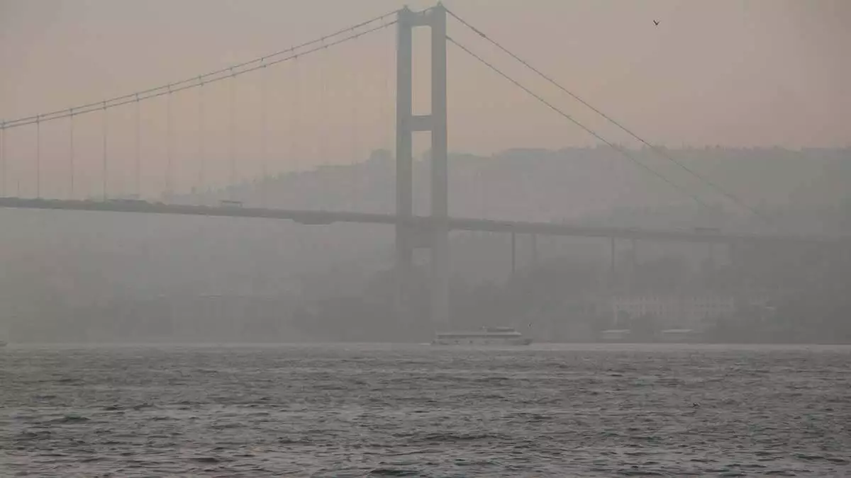 İstanbul boğazı çift yönlü olarak transit gemi geçişlerine kapatıldı