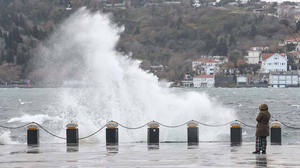 İstanbul'da lodos bilançosu belli oldu