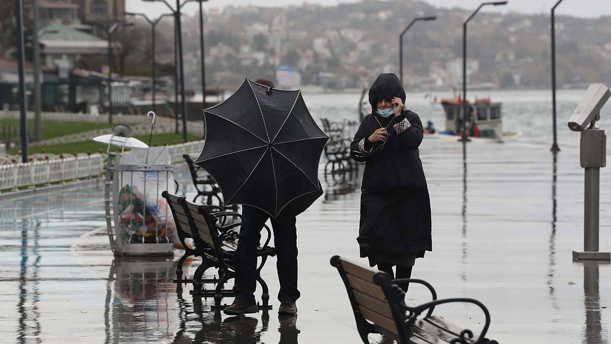 " Fırtına ve yağışlı hava dün gece 22:00 saatlerinde etkisini kaybetti"