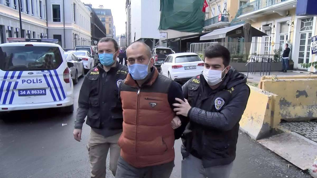 Kadını rehin alan şüpheli adliyeye sevk edildi