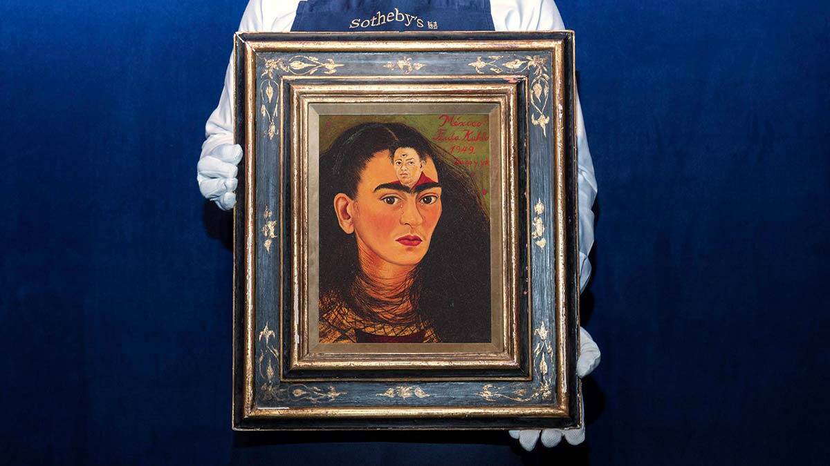 Kahlo'nun son otoportresi 34,9 milyon dolara satıldı