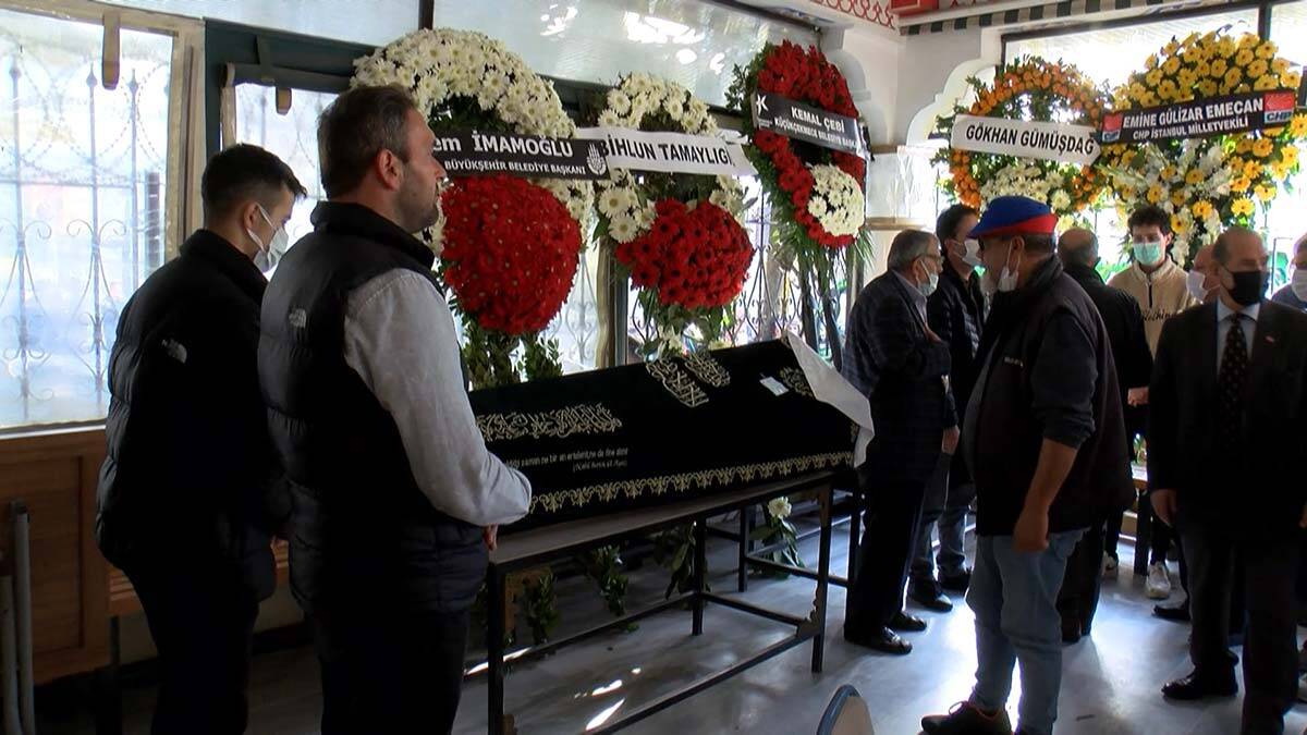 Kalp krizinden ölen Günay son yolculuğuna uğurlandı