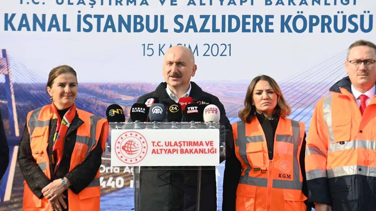 "Kanal İstanbul'un işletme planlarını hazırlıyoruz"