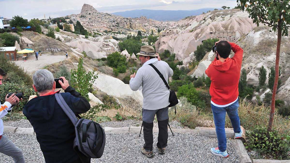 Kapadokya bölgesini 346 bin 112 turist ziyaret etti