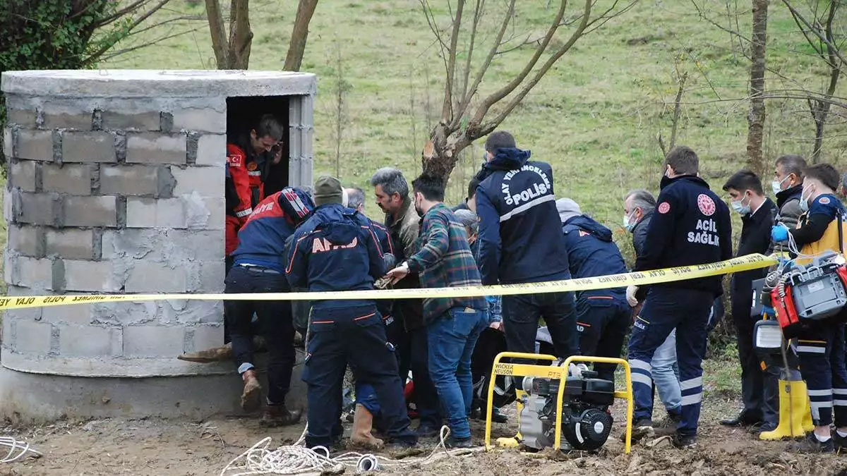 6 metre derinliğindeki su kuyusunda songül sarı’nın cansız bedenini buldu