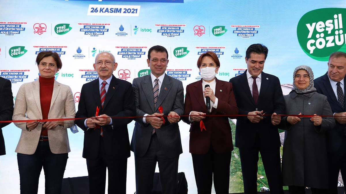 Kılıçdaroğlu ve Akşener İstanbul'da törende konuştu