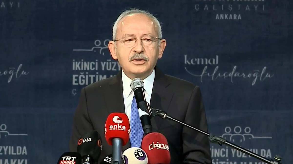 Kılıçdaroğlu: Mezun öğretmenin çalışacağı yer yok