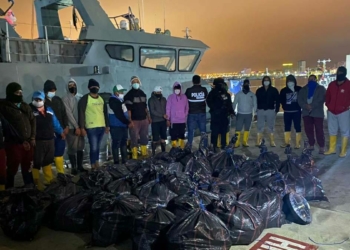 Kolombiya Donanması 7.4 ton kokain ele geçirdi
