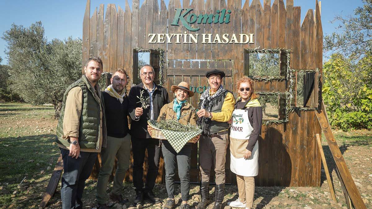 Komili'nin 24'üncü zeytin hasadı başladı