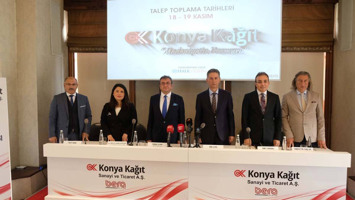 Konya Kağıt halka arz ediliyor