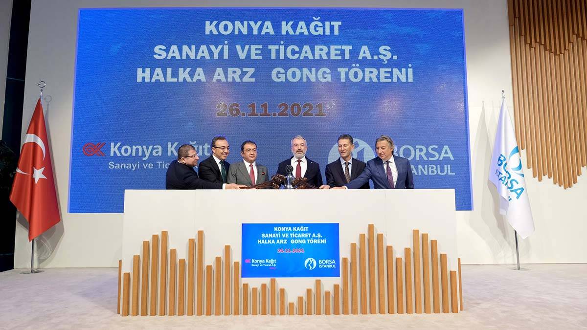 Konya Kağıt'ın halka arz süreci tamamlandı