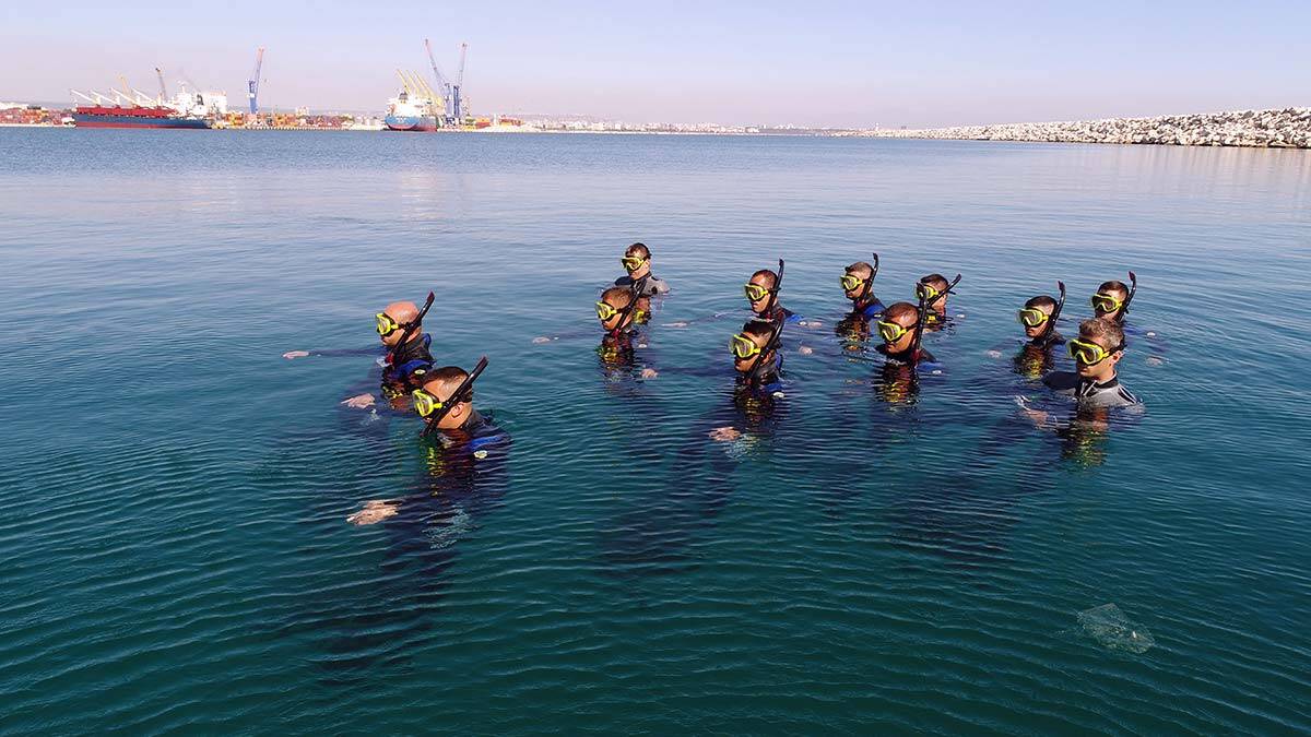 Kurbağa adam yetiştiren tek merkez Antalya'da