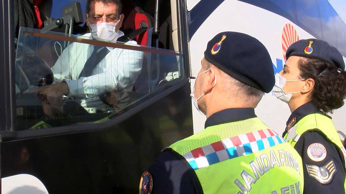 Kuzey Marmara Otoyolu'nda denetim yapıldı