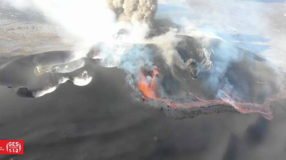 La palma adası'nda yeni lav çatlakları oluştu