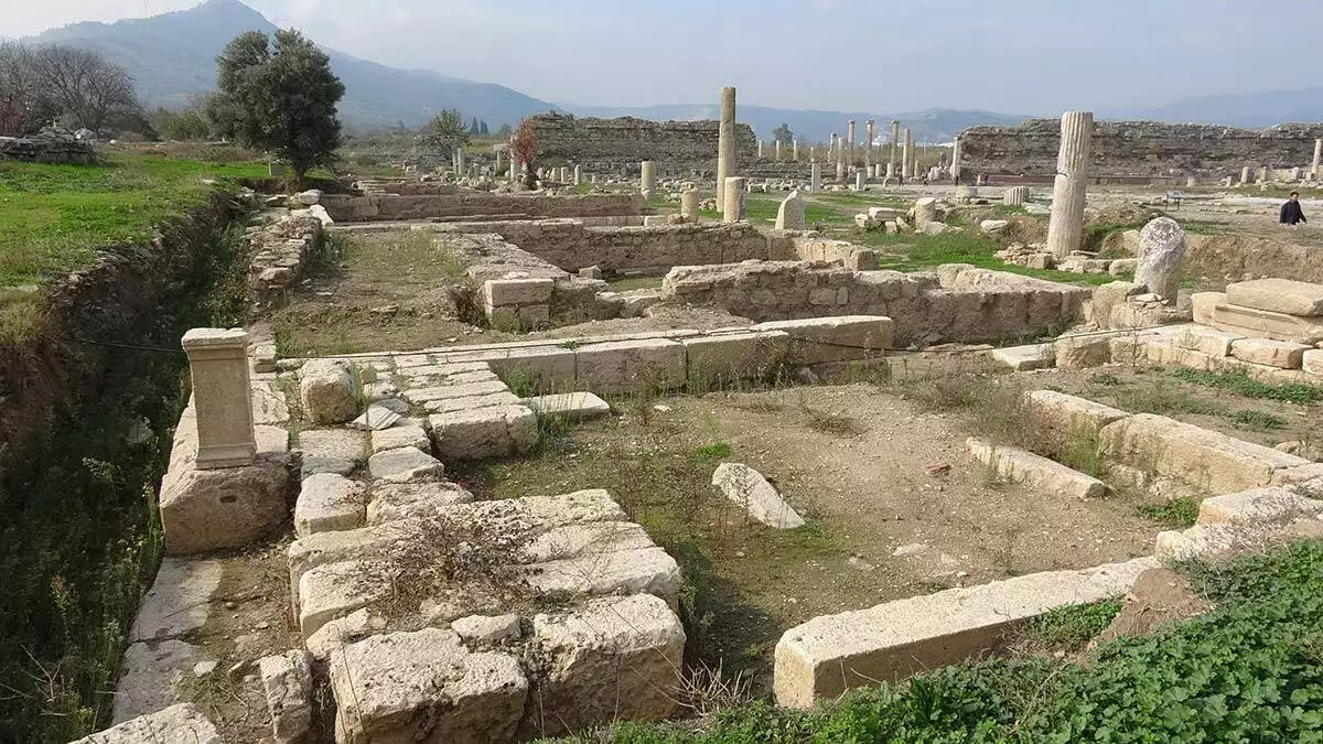 Magnesia antik kentinde zeus tapinagi bulundu - kültür ve sanat - haberton