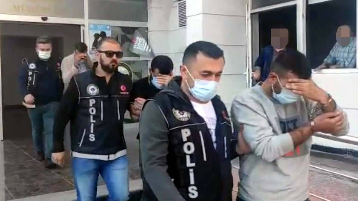 Mersin'de iş yerinde 11 kilo esrar ele geçirildi