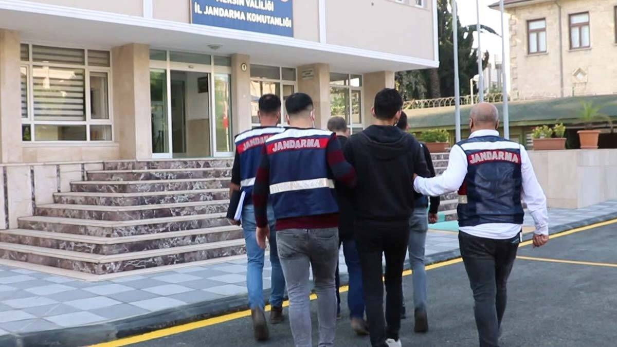 Mersin'de jandarmadan DEAŞ operasyonu