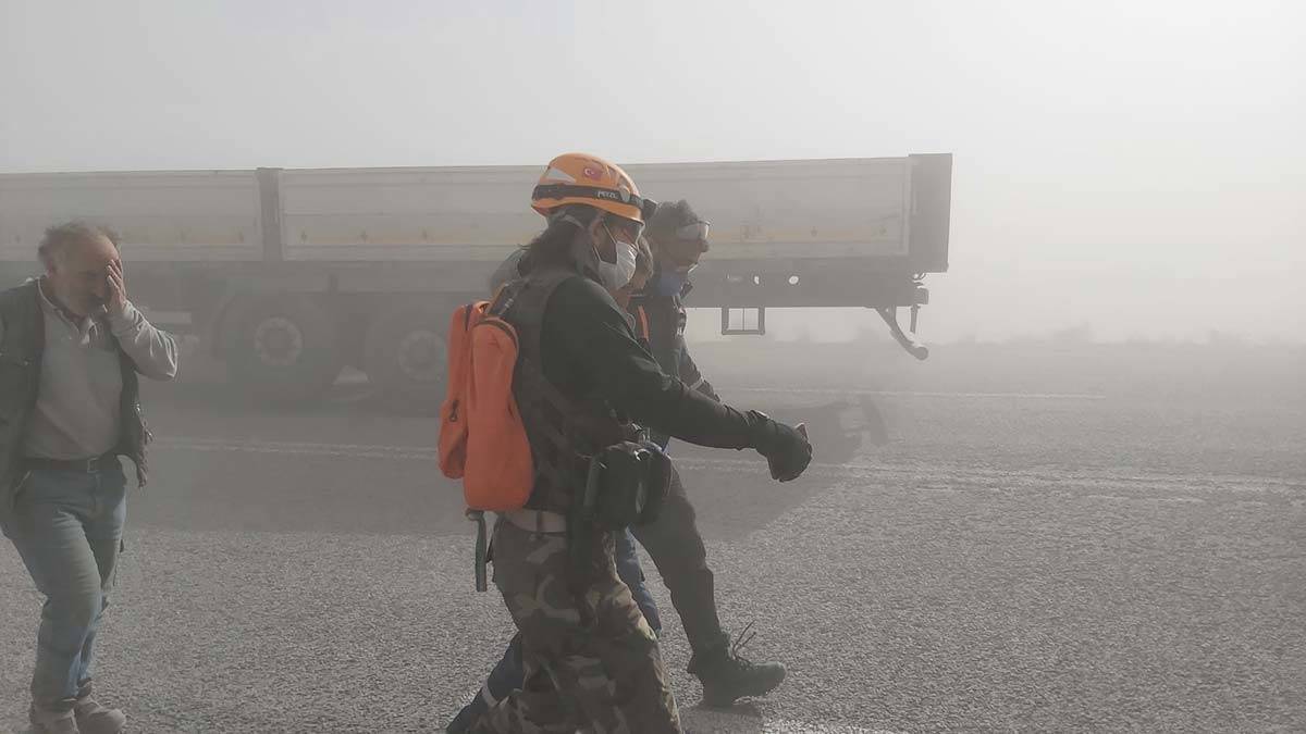 Bor-Zengen ile Çukurkuyu kara yolu, geçici süre trafiğe kapatıldı