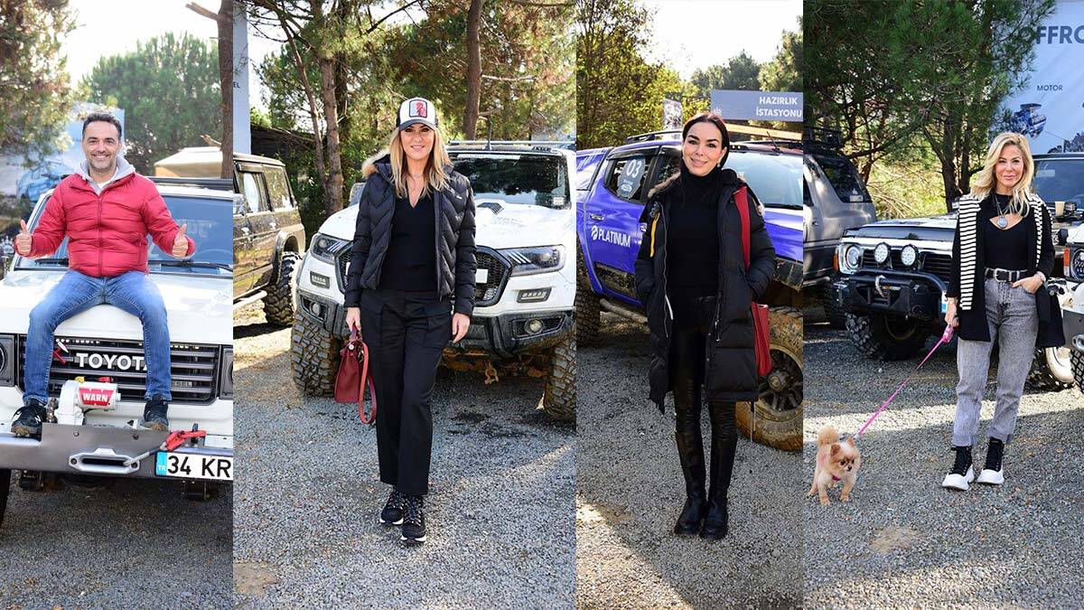 Platinum Offroad Challenge ünlüleri ağırladı