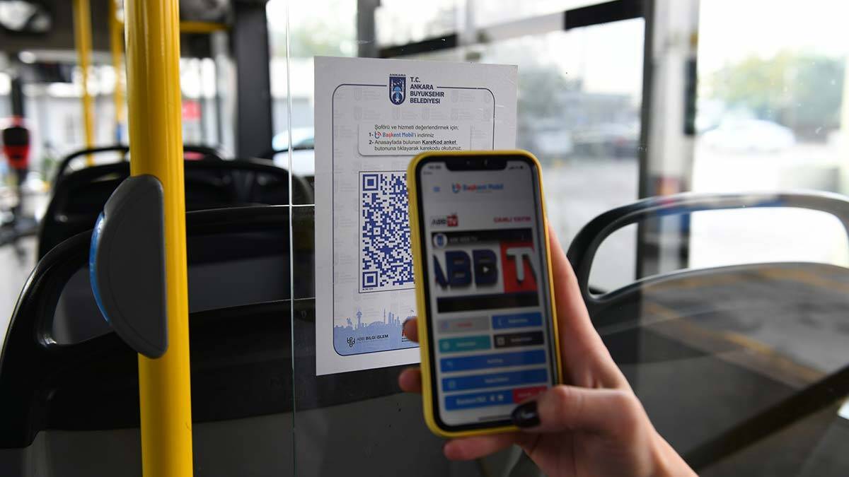 Başkent'te Karekod Anket dönemi başladı