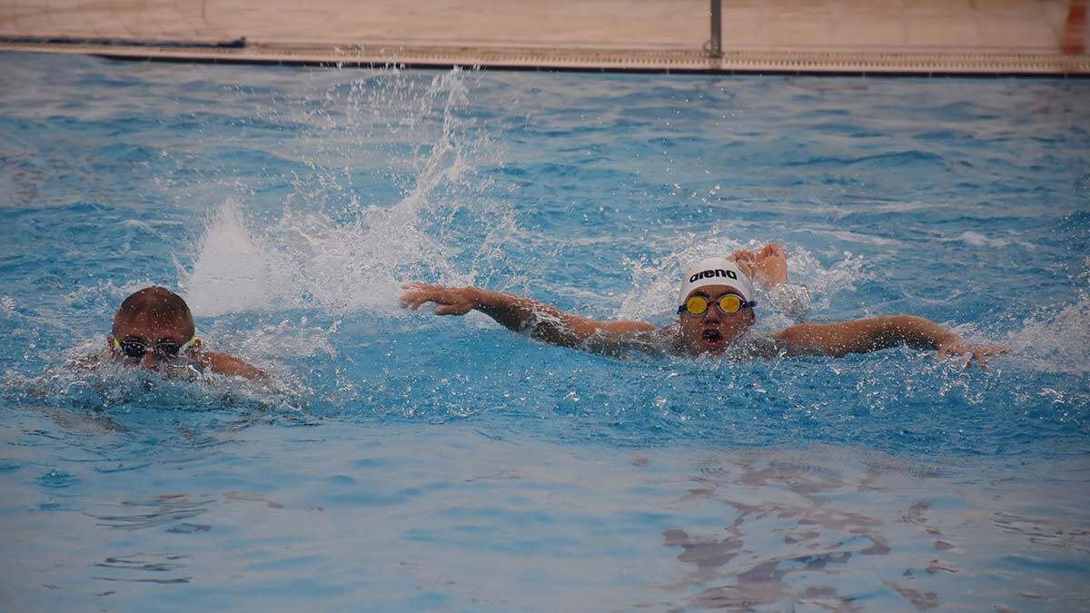 " Dünya şampiyonası için her gün antrenman yapıyoruz. Tuna'yla her gün sabah 2 saat yüzüyoruz"