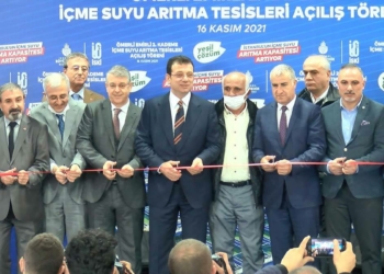 Pendik Emirli 2. Kademe İçmesuyu Arıtma Tesisi açıldı