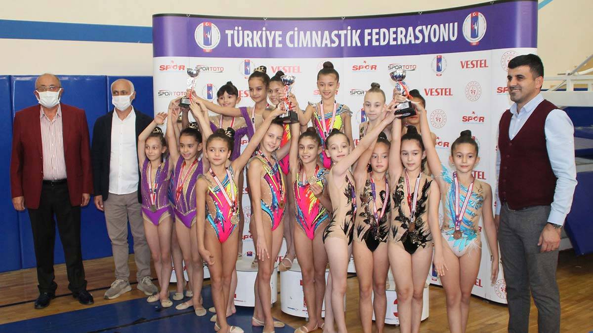 Ritmik Cimnastik Şampiyonası sona erdi