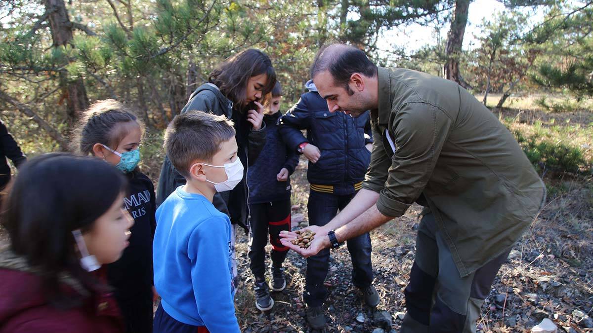 Çocuklar yaban hayatını tanıdı