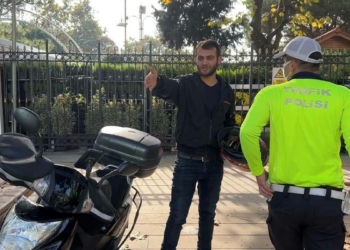 Scooter ve motosiklet sürücülerine denetim