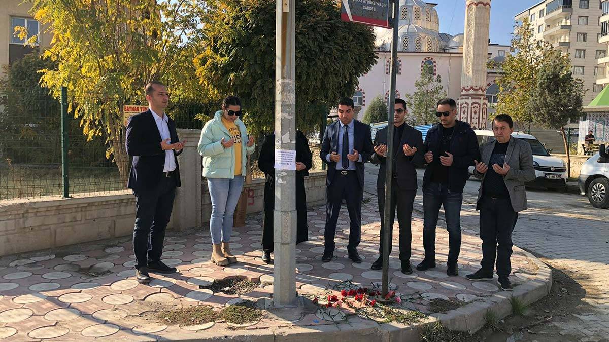 Şehit öğretmen Aybüke Yalçın unutulmadı