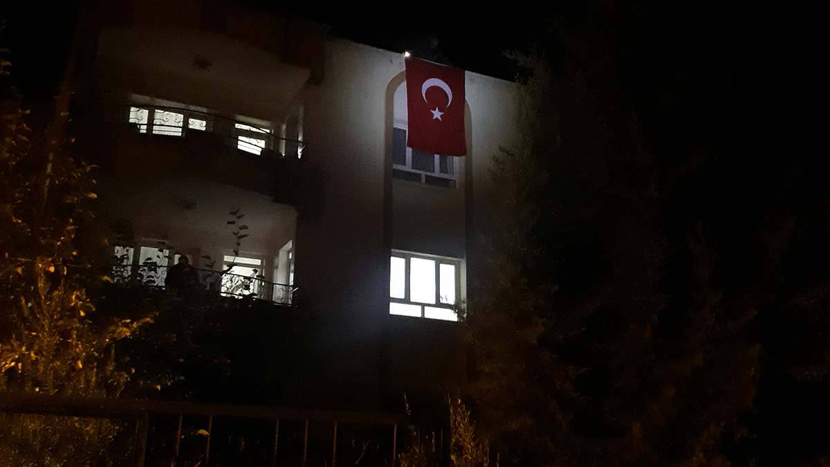 Şehit polis memurunun acı haberi ailesine ulaştı