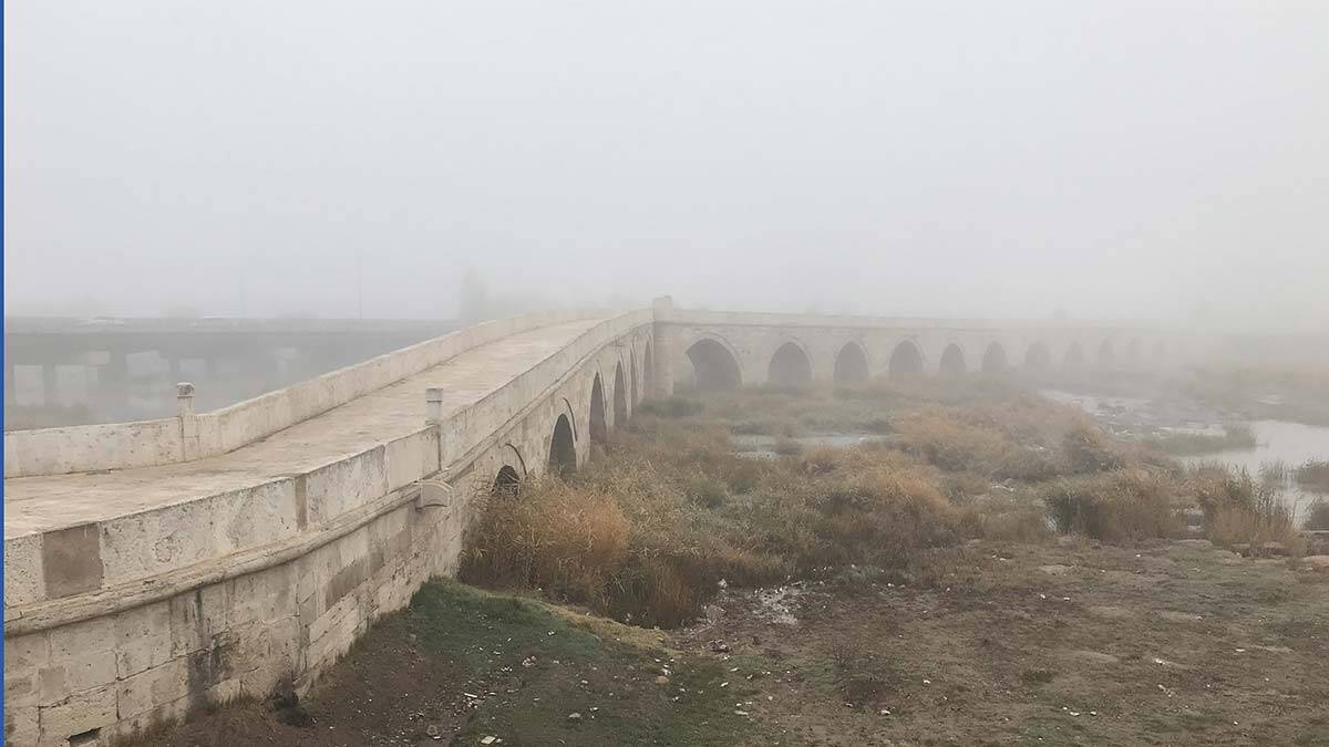 Sivas'ta sis nedeniyle görüş mesafesi düştü