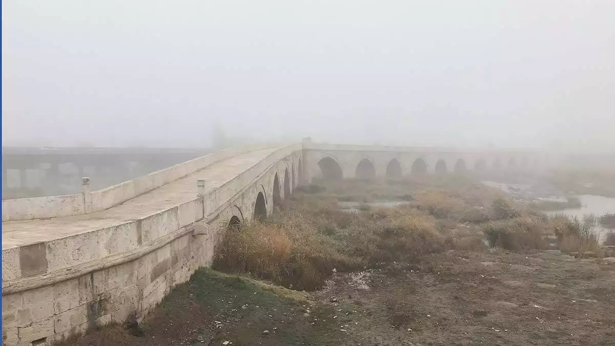 Sivas'ta sis nedeniyle görüş mesafesi düştü
