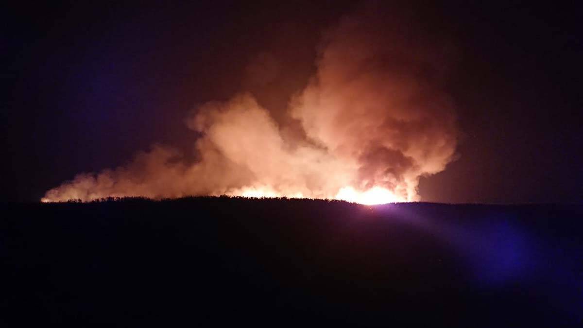 Sultan Sazlığı Milli Parkı'nda yangın çıktı