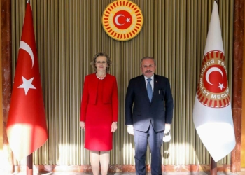 TBMM Başkanı AGİT-PA Başkanı ile görüştü